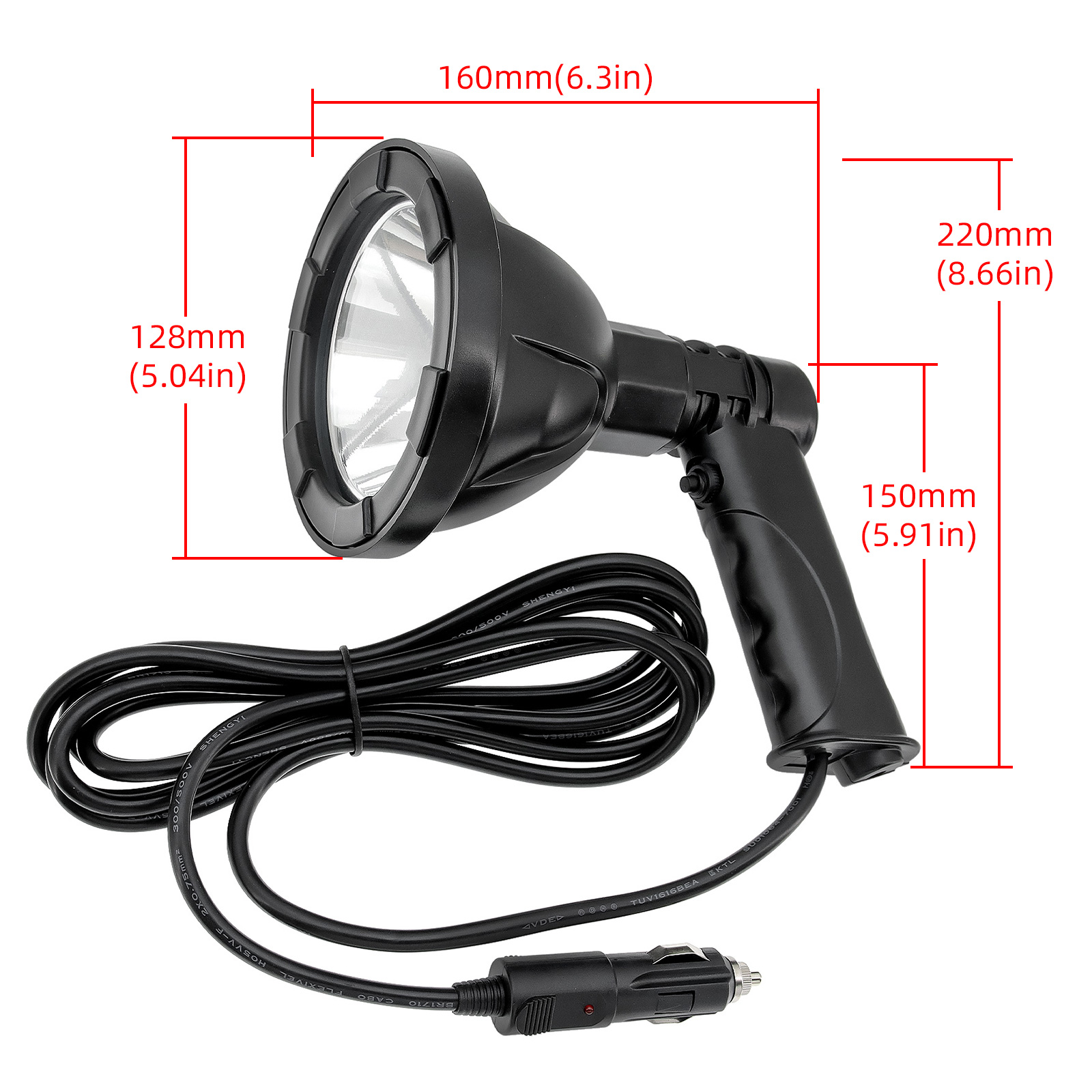 100W 4inch High Power Handheld - Outdoor Lighting Nearby 评论和价格
