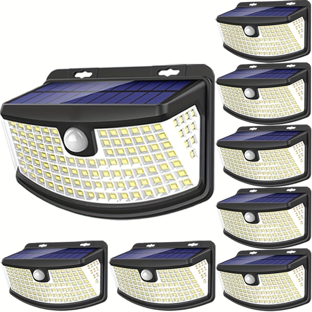 8/6/4 Packs Solar Motion Senso - Outdoor Lighting Pathway 评论和价格