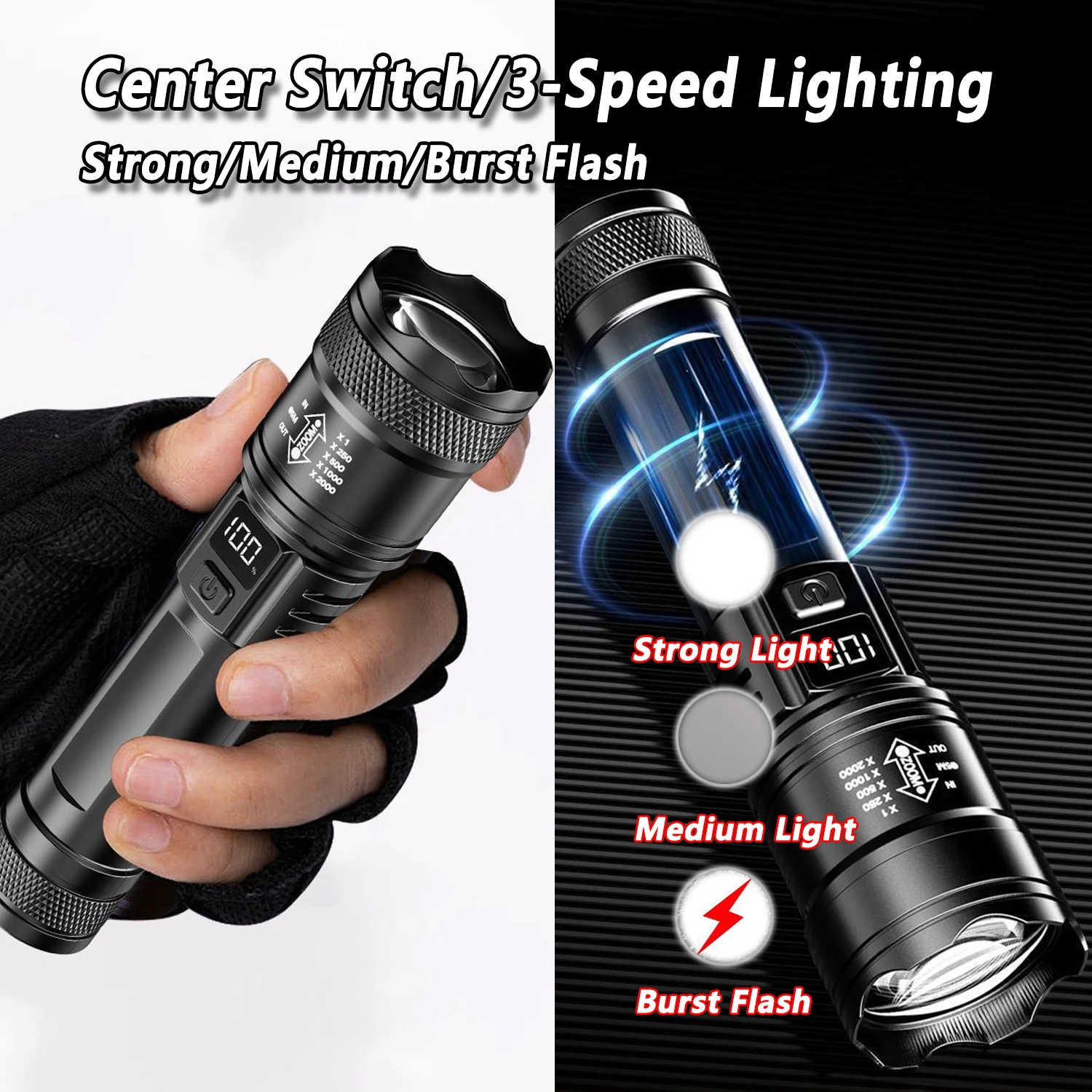 Ultra Bright LED Flashlight 20 - Outdoor Lighting Nearby 评论和价格