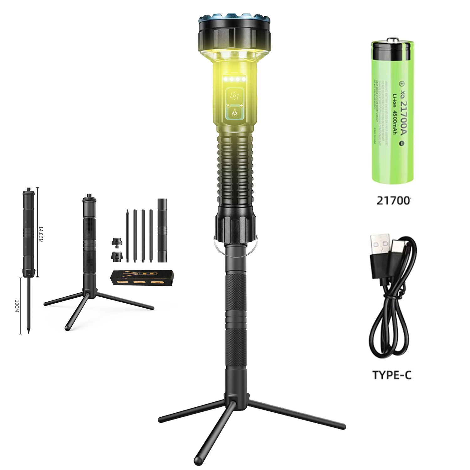 Rechargeable High Lumen Flashl - Outdoor Lighting Options 评论和价格