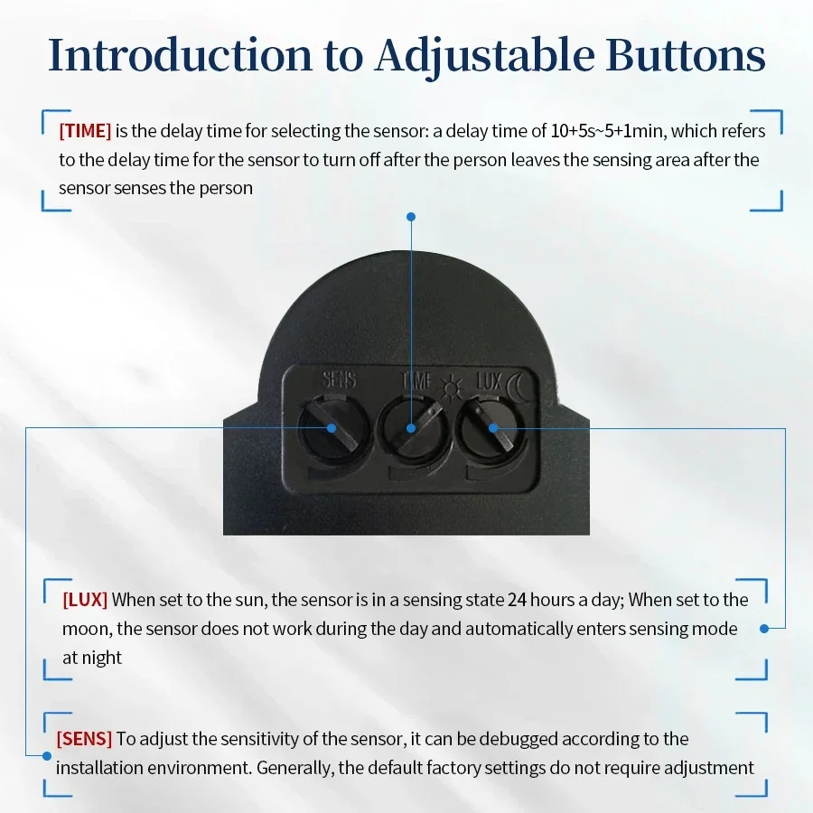 PIR Motion Sensor 220V 110V 12 - Outdoor Lighting Nearby 评论和价格