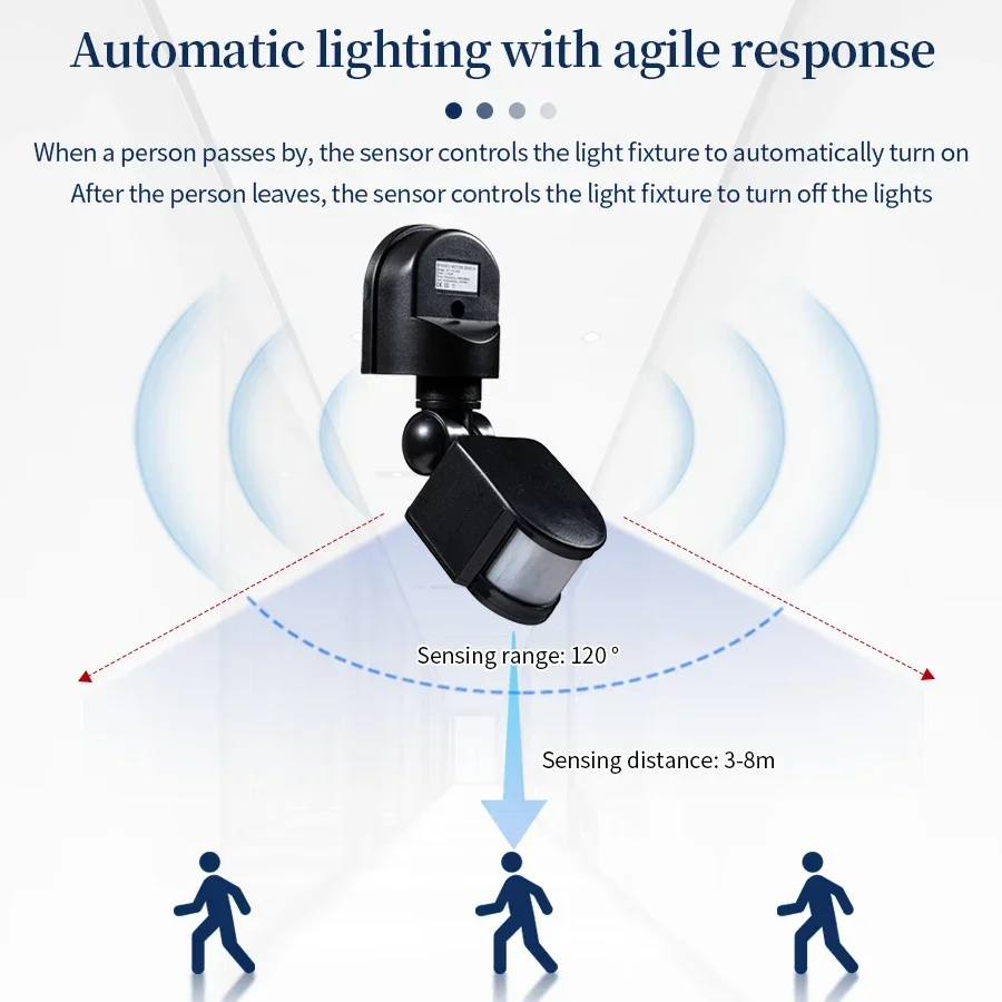 PIR Motion Sensor 220V 110V 12 - Outdoor Lighting Nearby 评论和价格
