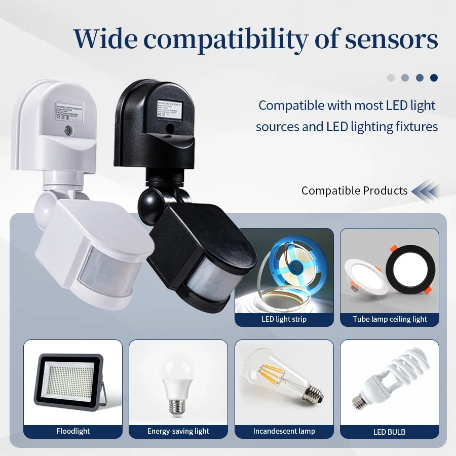 PIR Motion Sensor 220V 110V 12 - Outdoor Lighting Nearby 评论和价格