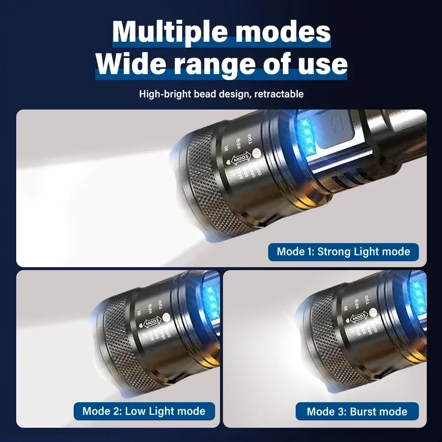 Tactical LED Flashlight 2000LM - Outdoor Lighting Nearby 评论和价格