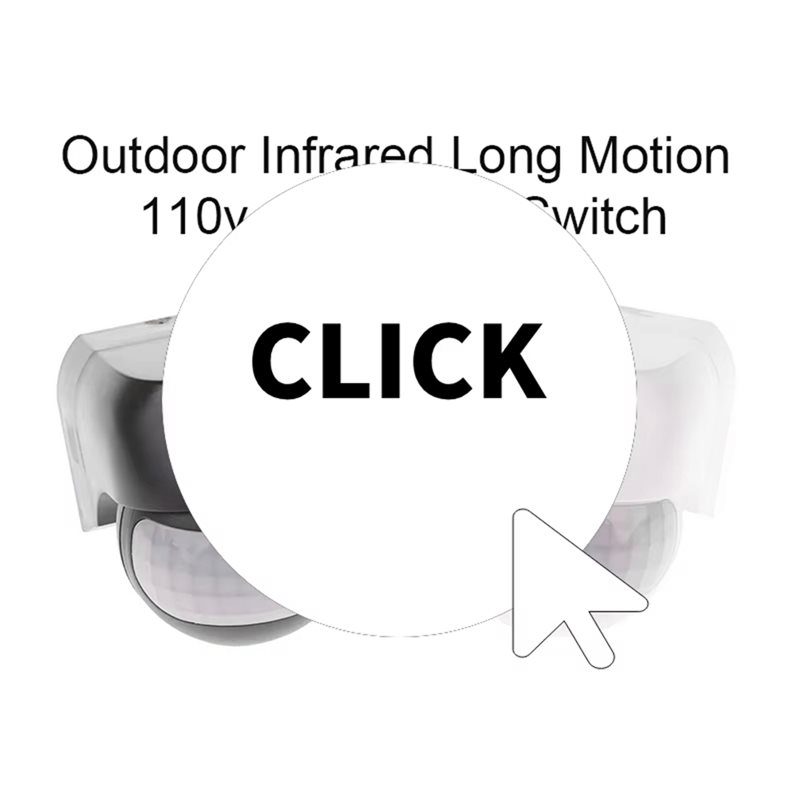 [A92Z!NEW】 PIR Detector Outdoo - Outdoor Lighting Timer Switch 评论和价格