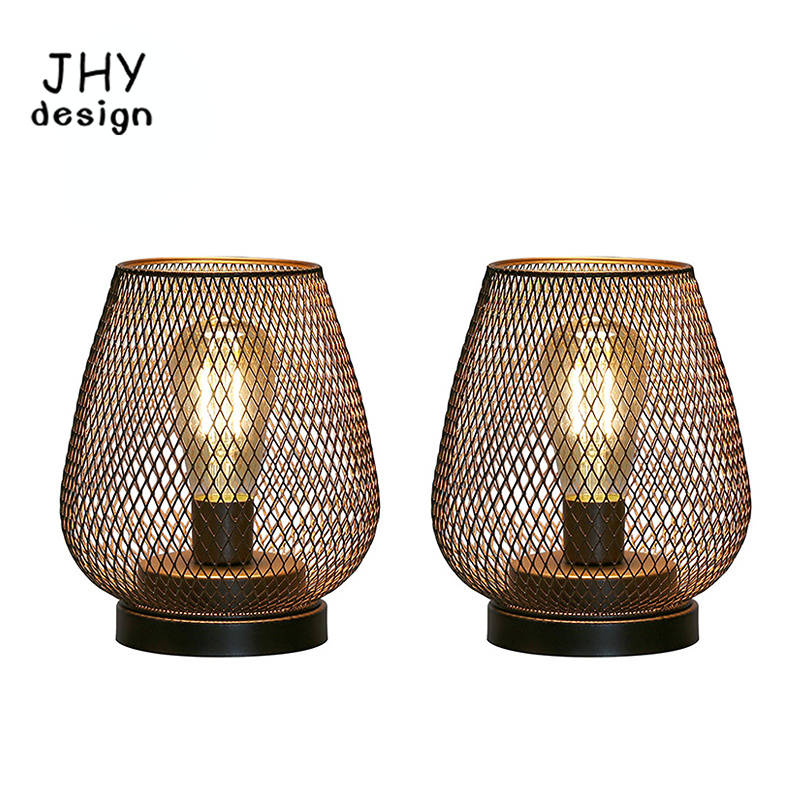 Metal Cage Table Lamp LED Lant - Outdoor Lighting Accent 评论和价格