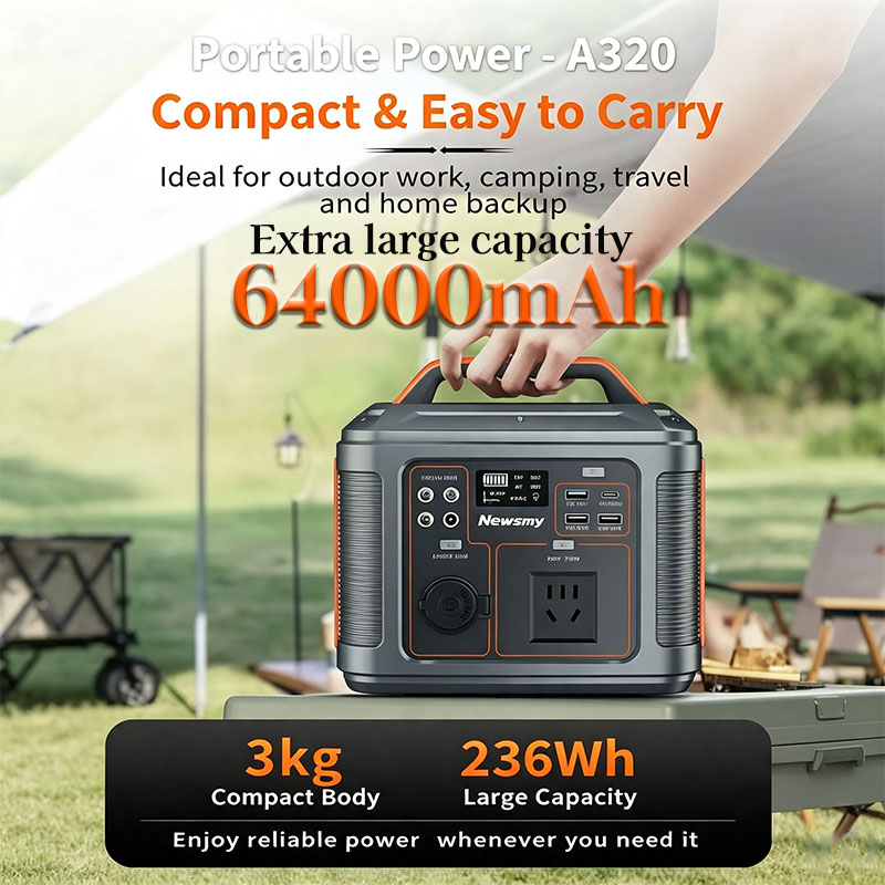 300W Portable Power Station 64 - Outdoor Lighting Socket 评论和价格