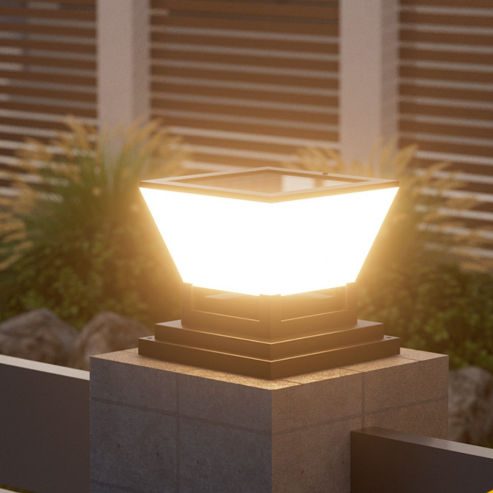Solar Post Light Water Resista - Outdoor Lighting Ip65 评论和价格