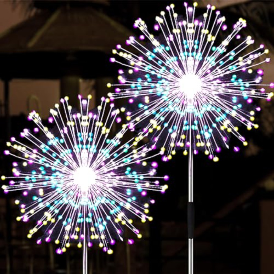 Solar Firework Lights, Lightin - Outdoor Lighting Pathway 评论和价格
