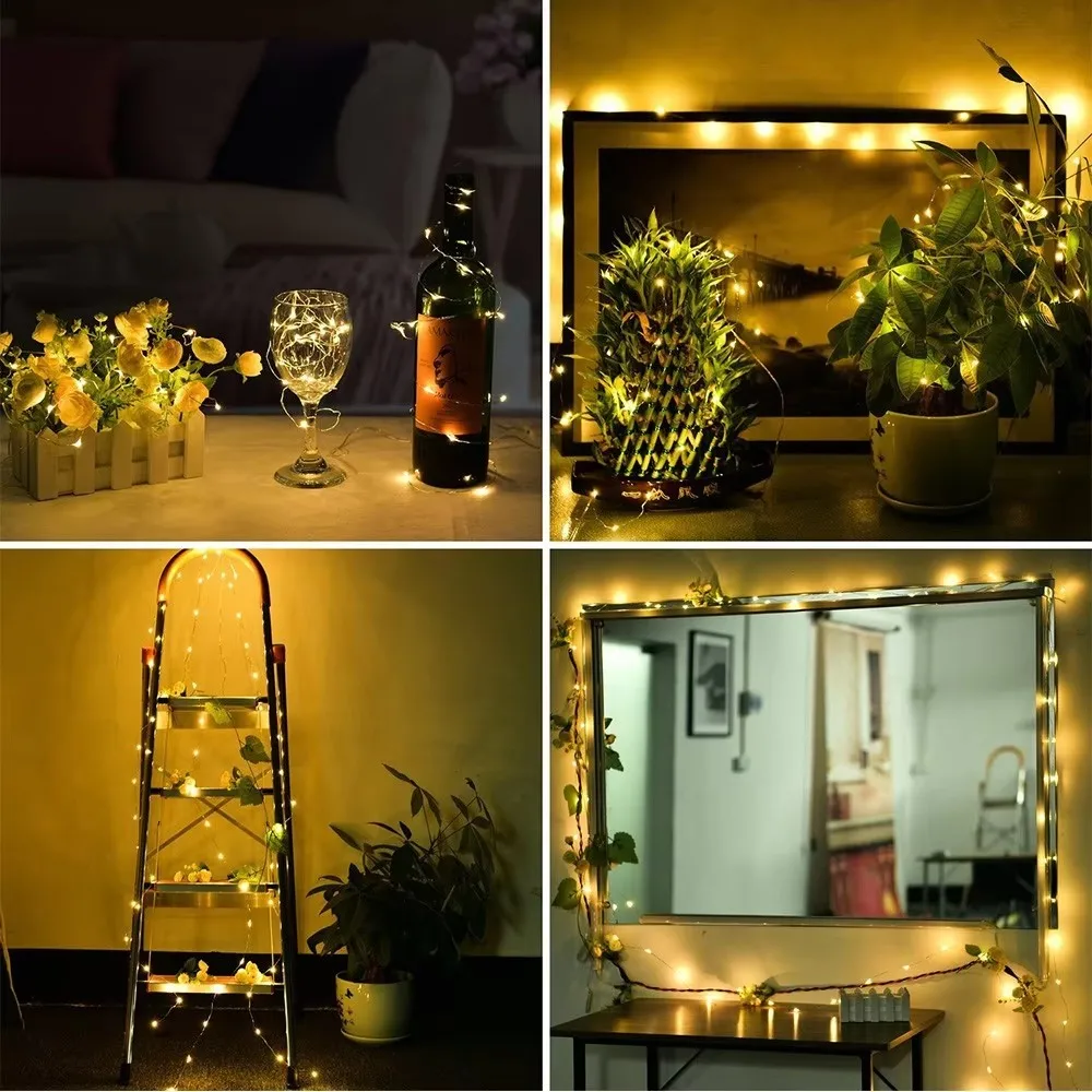 Solar Fairy Lights Outdoor Wat - Solar Fairy String 评论和价格